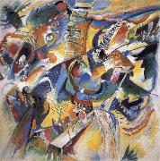 Wassily Kandinsky Improvisation Gorge painting